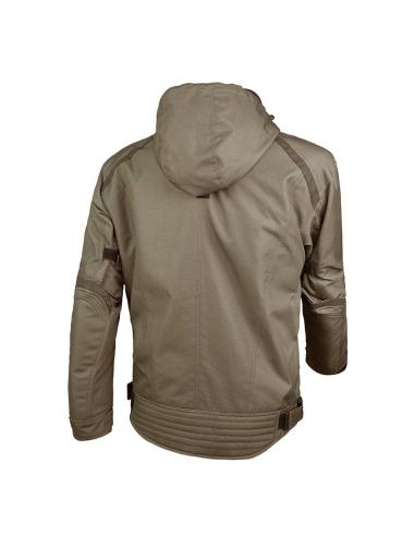 SOHO II MEN'S MOTORCYCLE GREEN JACKET: SAFETY AND STYLE IN CORDURA