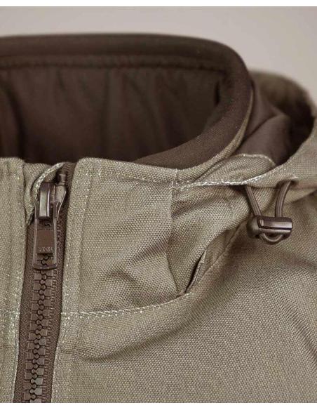 JAQUETA VERDE MOTOCICLISTA SOHO II MASCULINA: SEGURANÇA E ESTILO EM CORDURA