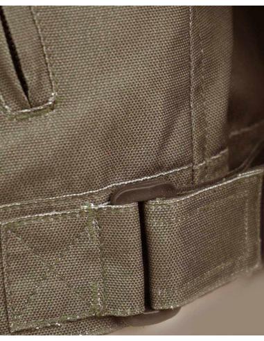 SOHO II MEN'S MOTORCYCLE GREEN JACKET: SAFETY AND STYLE IN CORDURA