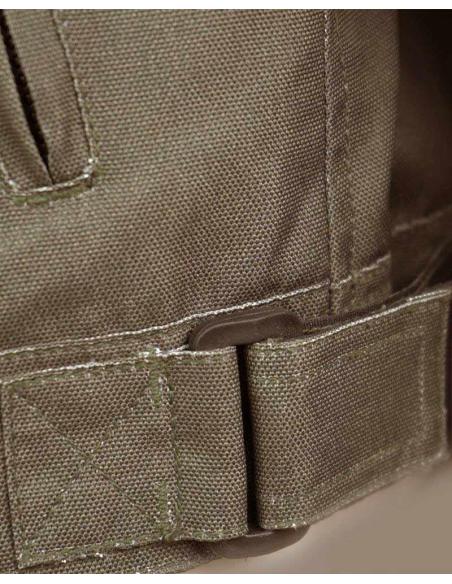 JAQUETA VERDE MOTOCICLISTA SOHO II MASCULINA: SEGURANÇA E ESTILO EM CORDURA