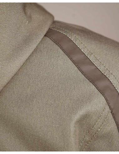 SOHO II MEN'S MOTORCYCLE GREEN JACKET: SAFETY AND STYLE IN CORDURA