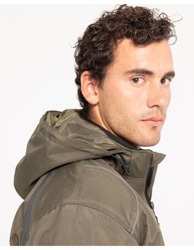 SOHO II MEN'S MOTORCYCLE GREEN JACKET: SAFETY AND STYLE IN CORDURA