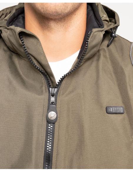 SOHO II MEN'S MOTORCYCLE GREEN JACKET: SAFETY AND STYLE IN CORDURA