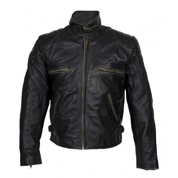 OLD STYLE LEATHER JACKET OLD STYLE UP TO 10XL WITH PROTECTION AGAINST THE WEATHER