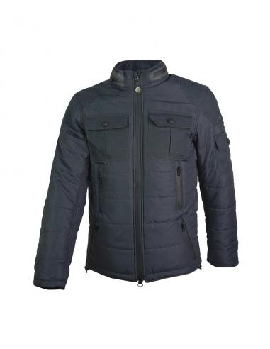 NORWAY MAN MOTORCYCLE JACKET BLUE: COMFORT AND PROTECTION FOR ALL WEATHERS