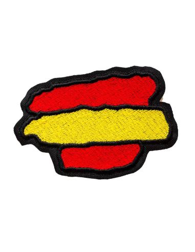 Comprar Parche Bandera De España Trazos 8X5 Cm. a precio de oferta
