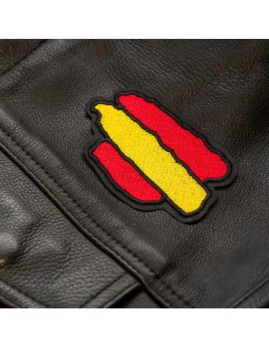 Comprar Parche Bandera De España Trazos 8X5 Cm. a precio de oferta