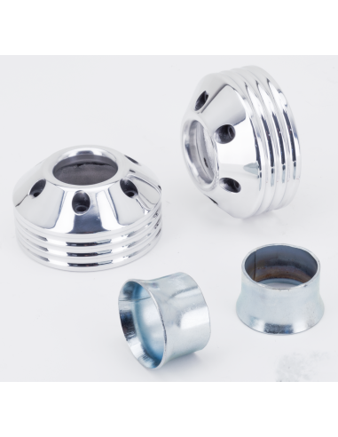 Comprar Puntas Escape Mcj Royal 80 4-Ribbed Cromo a precio de oferta