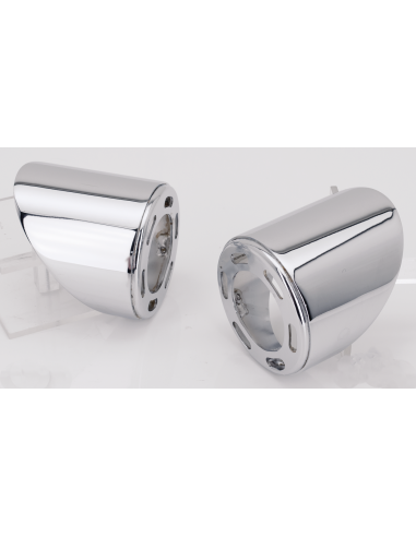 Comprar Puntas Escape Mcj Royal 80 Slash Cut Cromo a precio de oferta