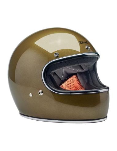 BILTWELL GRINGO HELMET 22.06 UGLY GOLD METALLIC