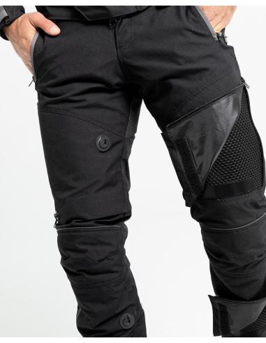 PANTALON MOTO HURACÁN MAN - PROTECTIONS FLEXISHOCK - RÉFLÉCHISSANT