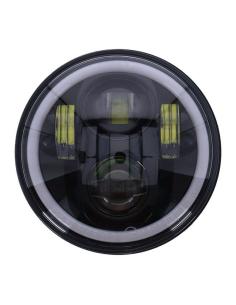 MCS HALO LED HEADLIGHT LENS 5-3/4 BLACK