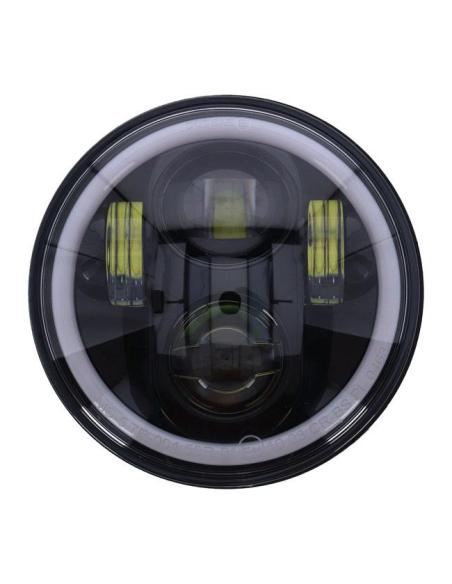 LENTE DO FAROL LED MCS HALO  5-3/4 PRETO