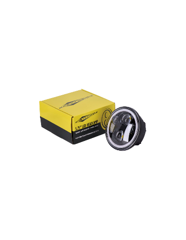 LENTE DO FAROL LED MCS HALO  5-3/4 PRETO