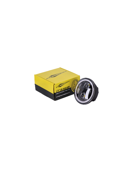 LENTILLE DE PHARE LED MCS HALO 5-3/4 NOIR