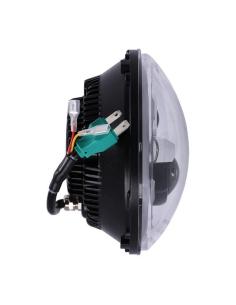 LENTE DE FAROL LED MCS GEAR DE 7 POLEGADAS PRETA 2