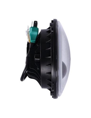 LENTILLE DE PHARE LED MCS HALO 7 POUCES NOIR