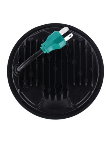 MCS TECH LED HEADLIGHT LENS 5-3/4 BLACK