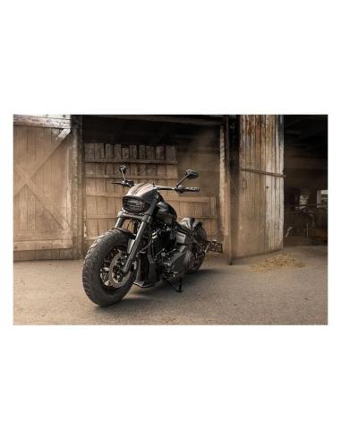 GRILLE DE PHARE KILLER CUSTOM AGGRESSOR HD FXFB FAT BOB 18-UP