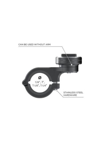 SUPPORT DE GUIDON DE MOTO NOIR SP CONNECT™
