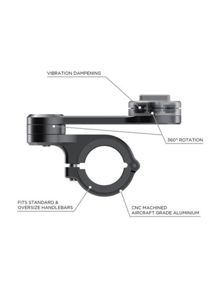 SP CONNECT™ BLACK MOTORCYCLE HANDLEBAR SUPPORT
