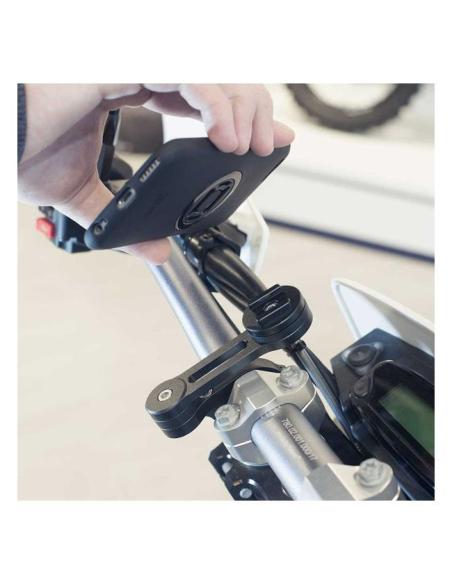SUPPORT DE GUIDON DE MOTO NOIR SP CONNECT™