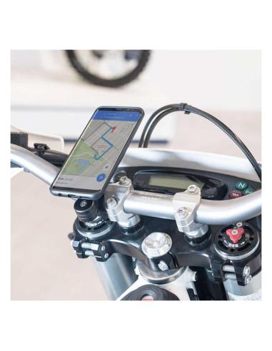 Comprar Soporte Sp Connect Negro Para Manillar De Moto a precio de oferta