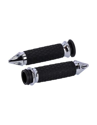 Comprar Puños Avon Diamond Spiked Cromados Hd Con Puño Electronico Tbw a precio de oferta