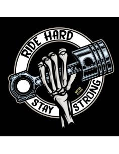Moletom Preto Ride Hard Stay Strong | Preço Promocional 2