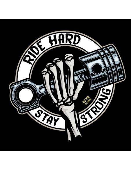 RIDE HARD STAY STRONG BLACK HOODIE