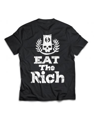EAT THE RICH MAN T-SHIRT IN BLACK BY BETTER DAYS