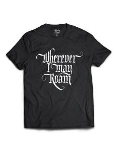 Acquista T-shirt Wherever I May Roam Uomo In Nero Di Better Days a prezzo scontato