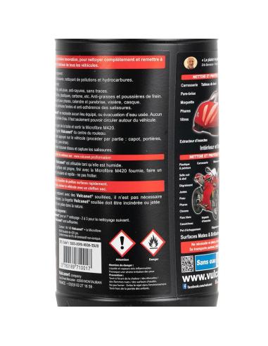 LINGETTES VULCANET NETTOYAGE: NETTOYAGE EFFICACE POUR VOTRE MOTO ET VOITURE