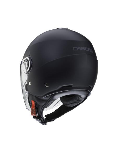 Comprar Casco Jet Caberg Riviera V4X Negro Mate Con Doble Visor a precio de oferta