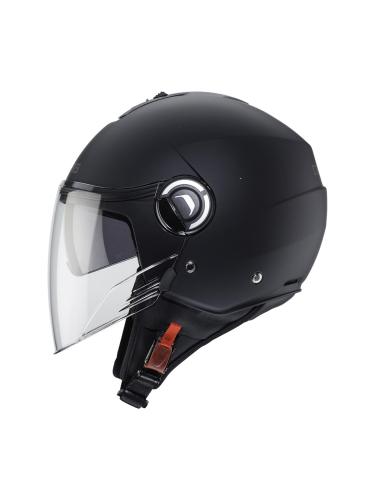 Comprar Casco Jet Caberg Riviera V4X Negro Mate Con Doble Visor a precio de oferta