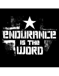 Acquista Maglietta Endurance Is The Word Uomo In Nero Di Better Days a prezzo scontato 2