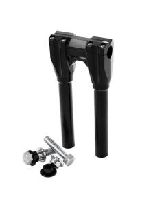 Kraus, Conjunto De Torres Retas De 250 Mm Em Preto Com Abraçadeira De 28 Mm