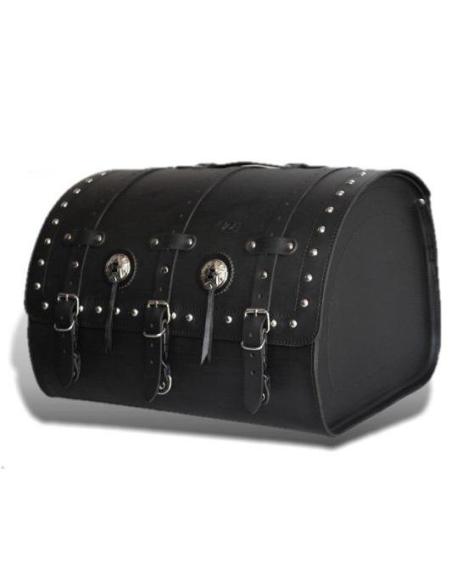 CLASSIC KIVIR LEATHER TRUNK WITH STUDS