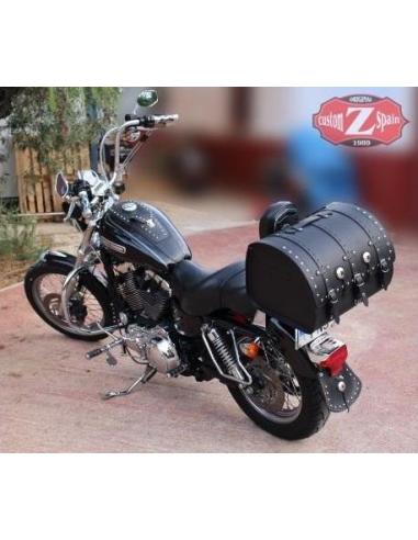 Comprar Baul De Piel Kivir Clasico Con Tachuelas Y Conchos a precio de oferta