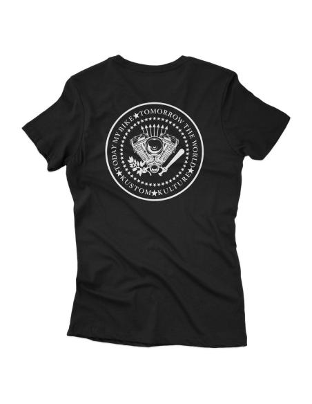 Comprar Camiseta Today My Bike Tomorrow The World Femenina a precio de oferta