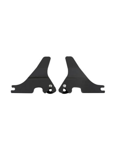 Comprar Placas Laterales Desmontables Para Respaldo En Negro Brillante Sportster 04-22 a precio de oferta