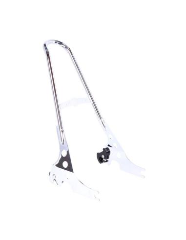 KIT DE SISSY BAR 21" UPRIGHT MONOPIÈCE EN CHROMED