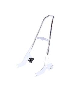 Sissy Bar Kit 21" Upright De Una Pieza En Cromado Para Sportster 04-22 2