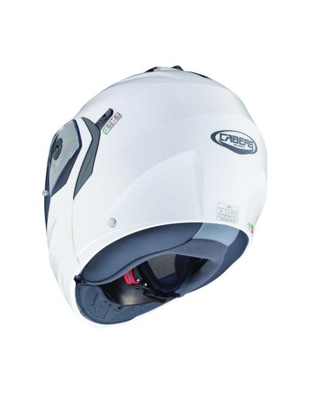 CAPACETE CABERG DUKE X BRANCO BRILHANTE