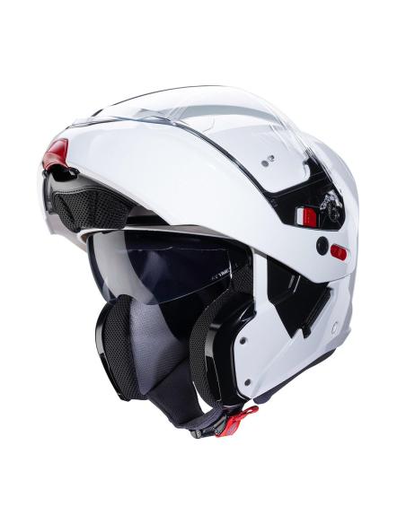 CAPACETE CABERG HORUS X BRANCO BRILHANTE