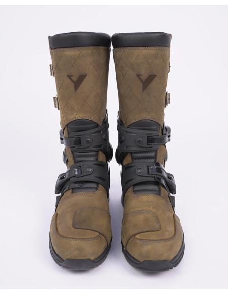 BY CITY BROWN OFF-ROAD BOOTS