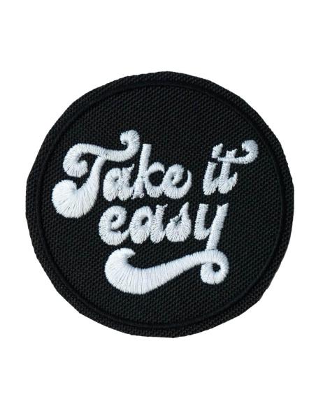 Comprar Parche Motero Con Dorso Termoadhesivo Take It Easy 8 Cm a precio de oferta