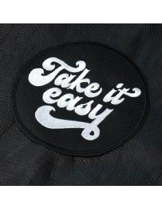 PATCH DE MOTOCICLISTA DE 13 CM DE DIÂMETRO COM SUPORTE DE SELAGEM A QUENTE 2
