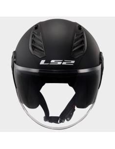 CAPACETE JET LS2 OF616 AIRFLOW II GLOSS BLACK 2