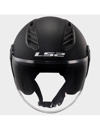 CAPACETE JET LS2 OF616 AIRFLOW II GLOSS BLACK